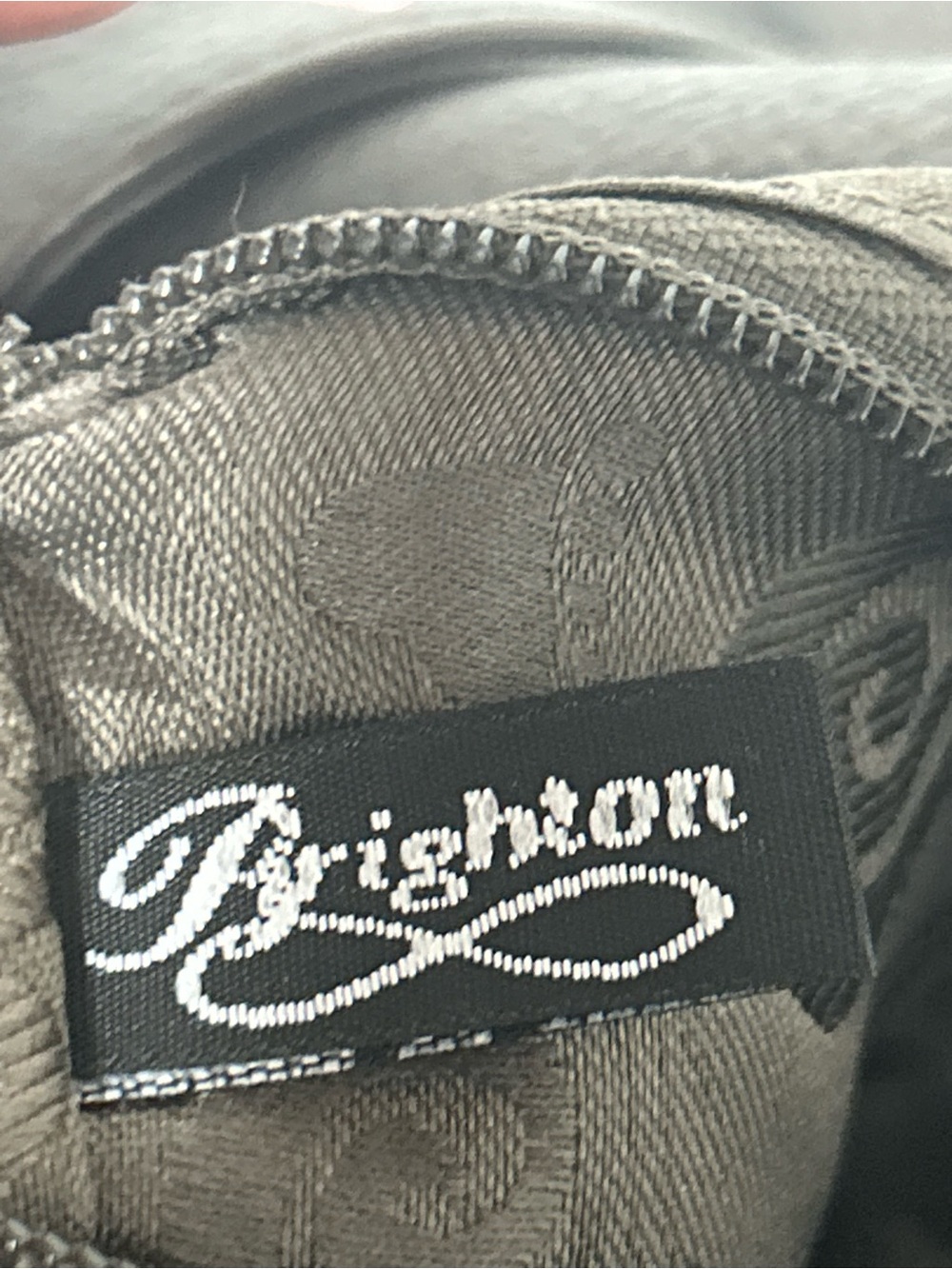 Brighton Black Leather Shoulder Bag with Heart Charms - Picture 11 of 16